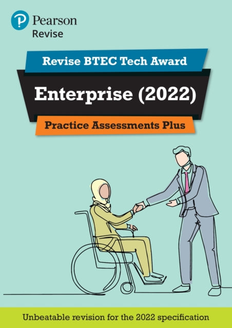 Book cover of: Pearson REVISE BTEC 2022 Tech Award Enterprise Practice Assessments Plus - for 2026, 2027 exams. By: Charlotte Bunn