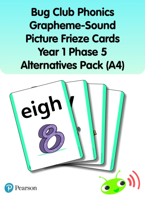 Book cover of: Bug Club Phonics Grapheme-Sound Picture Frieze Cards Year 1 Phase 5 alternatives (A4)