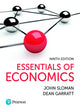 Book cover of: Essentials of Economics. By: John Sloman