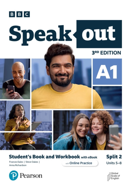 Book cover of: Speakout 3ed A1 Student's Book and Workbook with eBook and Online Practice Split 2. By: Pearson Pearson Education