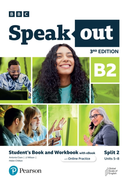 Book cover of: Speakout 3ed B2 Student's Book and Workbook with eBook and Online Practice Split 2. By: Pearson Pearson Education