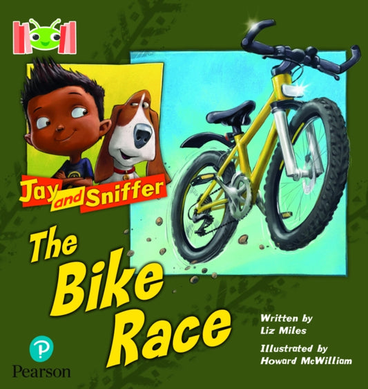 Book cover of: Bug Club Reading Corner: Age 4-7: Jay and Sniffer: The Bike Race. By: Liz Miles