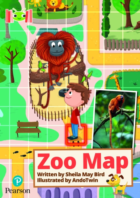 Book cover of: Bug Club Reading Corner: Age 5-7: Zoo Map. By: Sheila Bird