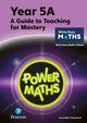 Book cover of: Power Maths Teaching Guide 5A - White Rose Maths edition. By: Tony Staneff