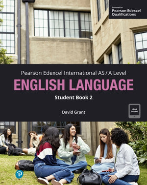 Pearson Edexcel International A-Level English Language Student Book w/code