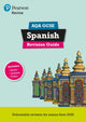 Book cover of: Pearson Revise AQA GCSE Spanish Revision Guide incl. audio, quiz & video - for 2026, 2027 exams. By: Vivien Halksworth