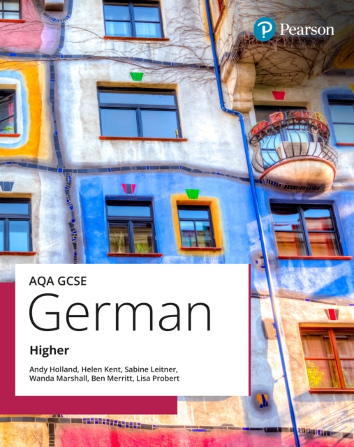 Book cover of: AQA GCSE German Higher Student Book. By: Andy Holland