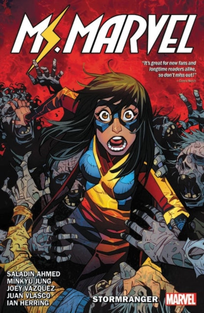 Book cover of: Ms. Marvel by Saladin Ahmed Vol. 2: Stormranger