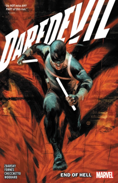 Book cover of: Daredevil by Chip Zdarsky Vol. 4: End of Hell. By: Chip Zdarsky