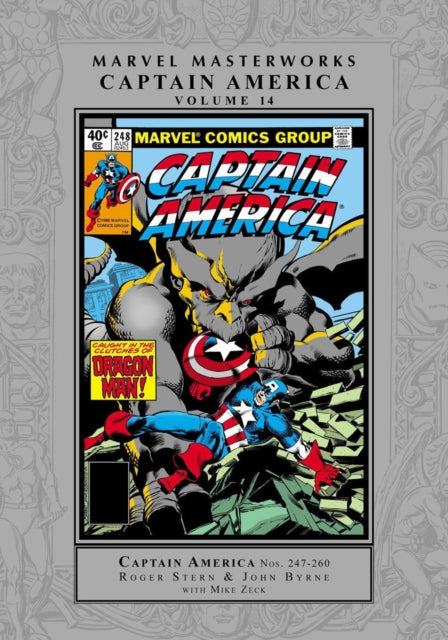 Book cover of: Marvel Masterworks: Captain America Vol. 14. By: Roger Stern