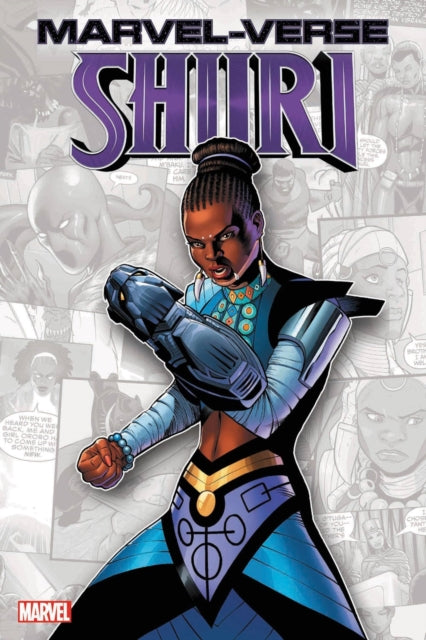 Book cover of: Marvel-Verse: Shuri. By: Nnedi Okorafor
