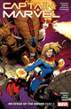 Book cover of: Captain Marvel Vol. 10: Revenge of The Brood Part 2. By: Kelly Thompson
