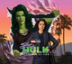 Book cover of: Marvel Studios' She-Hulk: Attorney At Law - The Art of The Series. By: Jess Harrold