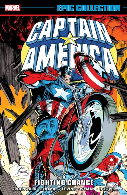 Book cover of: Captain America Epic Collection: Fighting Chance. By: Mark Gruenwald