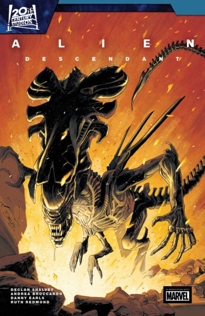 Book cover of: Alien by Shalvey & Broccardo Vol. 2: Descendant. By: Declan Shalvey