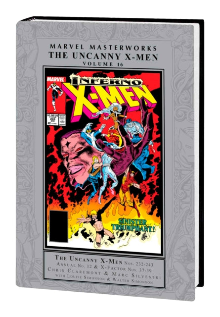 Book cover of: Marvel Masterworks: The Uncanny X-Men Vol. 16. By: Chris Claremont