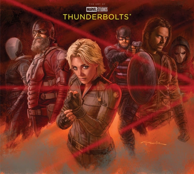 Book cover of: Marvel Studios' Thunderbolts*: The Art of The Movie Slipcase. By: Marvel MARVEL STUDIOS