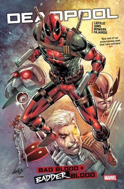 Book cover of: Deadpool: Bad/Badder Blood