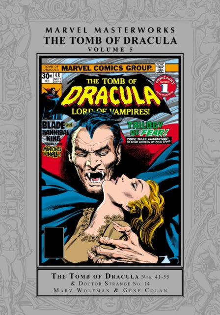 Book cover of: Marvel Masterworks: The Tomb of Dracula Vol. 5