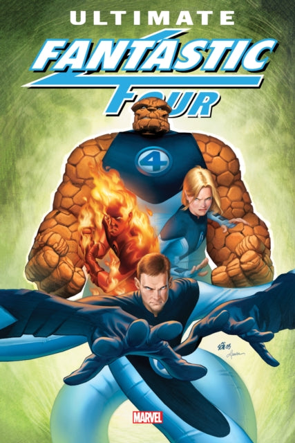 Book cover of: Ultimate Fantastic Four Omnibus Vol. 1. By: Brian Michael Bendis