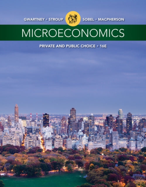 Book cover of: Microeconomics. By: James Gwartney