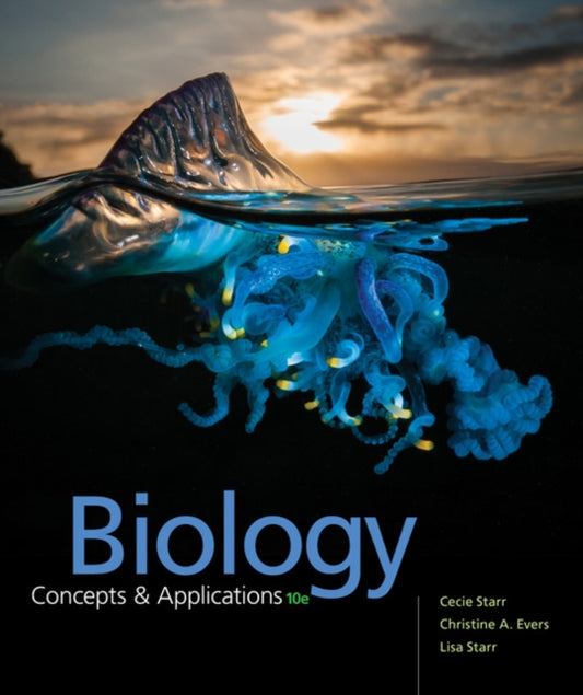 Book cover of: Biology. By: Cecie Starr