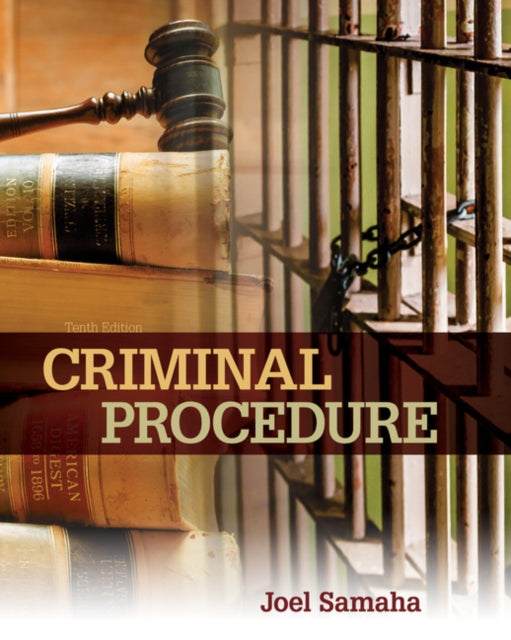 Book cover of: Criminal Procedure. By: Joel Samaha
