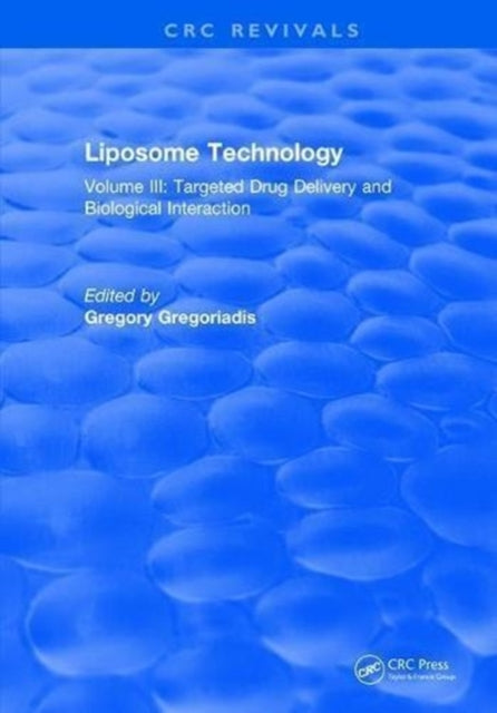 Book cover of: Liposome Technology. By: Gregoriadis