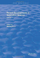 Book cover of: Recent Developments in Separation Science. By: Po Li. N N