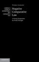 Book cover of: Negative Comparative Law. By: Pierre Legrand