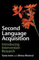 Book cover of: Second Language Acquisition. By: Tania Ionin