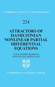 Book cover of: Attractors of Hamiltonian Nonlinear Partial Differential Equations. By: Alexander Komech