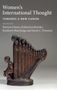 Book cover of: Women's International Thought: Towards a New Canon. By: Patricia Owens