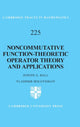 Book cover of: Noncommutative Function-Theoretic Operator Theory and Applications. By: Joseph A. Ball