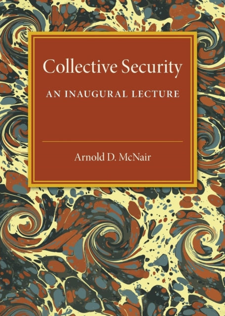 Book cover of: Collective Security. By: Arnold D. McNair