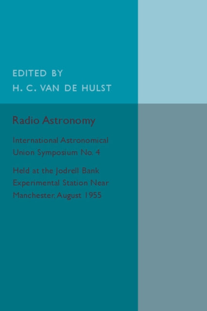 Book cover of: Radio Astronomy. By: H. C. Van De Hulst