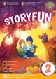 Book cover of: Storyfun for Starters Level 2 Student's Book with Online Activities and Home Fun Booklet 2. By: Karen Saxby