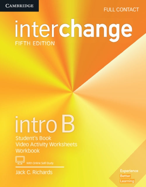 Book cover of: Interchange Intro B Full Contact with Online Self-Study. By: Jack C. Richards