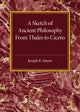 Book cover of: Sketch of Ancient Philosophy. By: Joseph B. Mayor