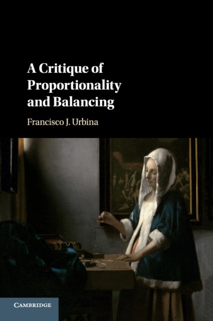 Book cover of: Critique of Proportionality and Balancing. By: Francisco J. Urbina