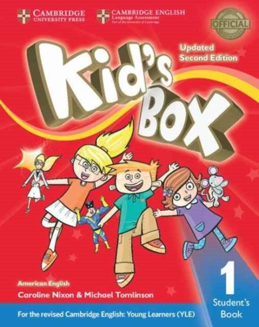 Book cover of: Kid's Box Level 1 Student's Book American English. By: Caroline Nixon