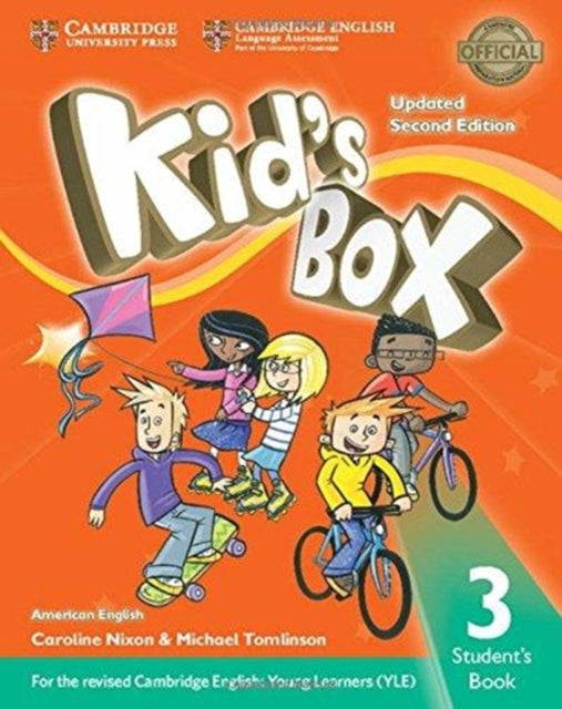 Book cover of: Kid's Box Level 3 Student's Book American English. By: Caroline Nixon