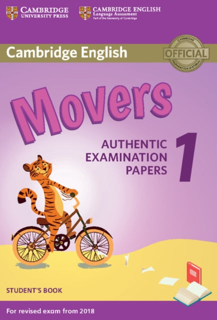 Book cover of: Cambridge English Movers 1 for Revised Exam from 2018 Student's Book