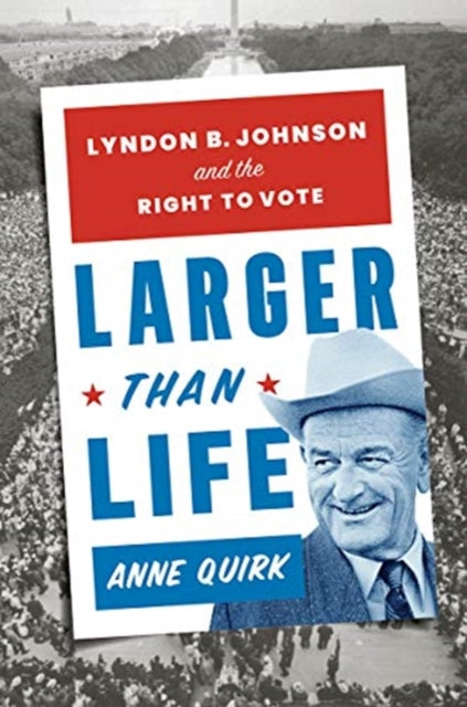Book cover of: Larger than Life. By: Anne Quirk