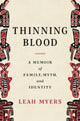 Book cover of: Thinning Blood. By: Leah Myers