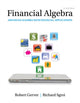 Book cover of: Financial Algebra. By: Robert Gerver