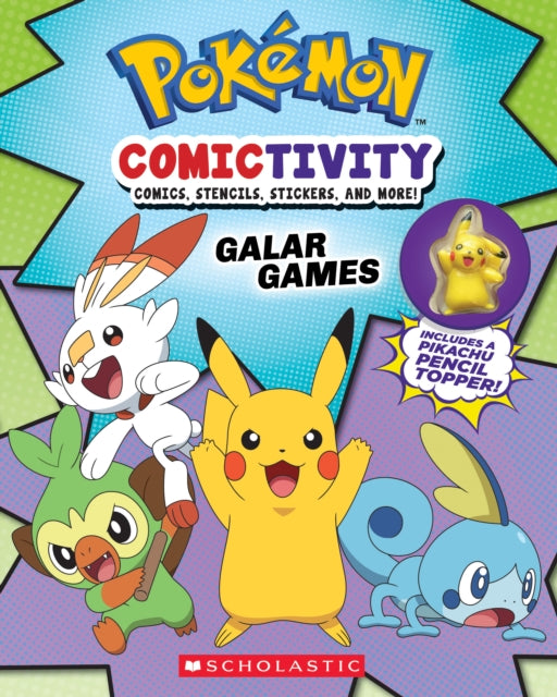 Book cover of: Pokemon: Comictivity Book #1. By: Scholastic