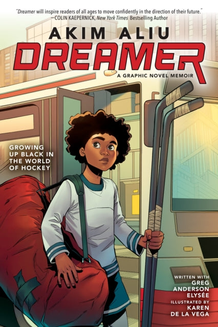Book cover of: Akim Aliu: Dreamer (Original Graphic Memoir). By: Akim Aliu