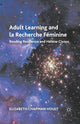 Book cover of: Adult Learning and la Recherche Feminine. By: E. Hoult