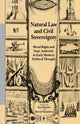 Book cover of: Natural Law and Civil Sovereignty. By: I. Hunter